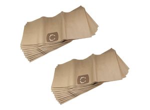 4065705259197 - Vhbw - 20x Staubsaugerbeutel kompatibel mit Kärcher 2801 a 2500 - 2599 a 2600 - 2699 nt 35 1 nt 361 Eco Staubsauger - Papier 331cm x 777cm