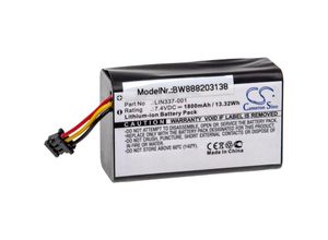 4065705307676 - Akku Ersatz für QCore 05020-160-0001-BAT LIN337-001 für Medizintechnik (1800mAh 74V Li-Ion) - Vhbw