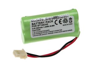 4065705312076 - Akku kompatibel mit V-Tech CS6329 CS63292 CS6329-2 CS63293 CS6329-3 CS63294 schnurlos Festnetz Telefon (600mAh 24V NiMH) - Vhbw