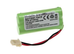 4065705312243 - Akku Ersatz für LH070-2A43C2BRML1P für schnurlos Festnetz Telefon (600mAh 24V NiMH) - Vhbw