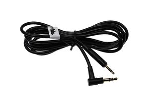 4065705320323 - Audio aux Kabel kompatibel mit akg Y40BT Y45BT Y50 Y500 Y50BT Kopfhörer - Audiokabel 35 mm Klinkenstecker Schwarz - Vhbw