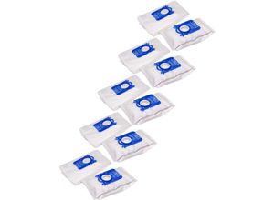 4065705355882 - vhbw 50x Staubsaugerbeutel kompatibel mit AEG Electrolux ZO 6300 - 6399 Oxy3System Staubsauger - Mikrovlies 28cm x 175cm Blau Weiß