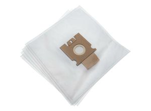 4065705362170 - 5x Staubsaugerbeutel kompatibel mit Hoover TRTC3867 019 TRTC4268 011 TRTC4268 019 Staubsauger - Mikrovlies 279cm x 268cm Weiß - Vhbw