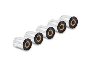 4065705364563 - 5x Thermotransfer-Band kompatibel mit Valentin Genio 104 144 216 Drucker Etikettendrucker - Thermoband Wischfest 90 mm x 300 m Wachs-Plus 4065705364563 - 5x Thermotransfer-Band kompatibel mit Valentin Genio 104 144 216 Drucker Etikettendrucker - Thermoband Wischfest 90 mm x 300 m Wachs-Plus