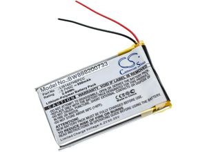 4065705382666 - Akku kompatibel mit Sony NWZ-E463 NWZ-E464 NWZ-S764 Wireless Headset Kopfhörer (550mAh 37V Li-Polymer) - Vhbw