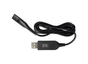 4065705445071 - Vhbw - Ladekabel kompatibel mit Braun HC20 HC50 Rasierer - Netzkabel 120 cm