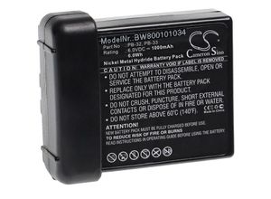 4065705450273 - Akku Ersatz für Kenwood PB-32 PB-32H PB-33 für Funkgerät Walkie Talkie (1000mAh 6V NiMH) - Vhbw