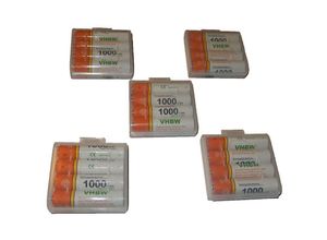 4065705460340 - 20x aaa Micro Akku kompatibel mit Samsung Gigaset C430A C430 C430HX C570 C575 C570HX schnurlos Festnetz Telefon (1000mAh 12V NiMH) - Vhbw