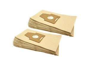 4065705513244 - Vhbw - 20x Staubsaugerbeutel kompatibel mit Siemens vs 08G99 99 08G9999 08GP1266 08GP1266 03 08GP1266 11 Staubsauger - Papier 34cm x 205cm