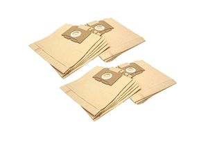 4065705665394 - Vhbw - 20x Staubsaugerbeutel kompatibel mit Electrolux e 160   E160 e 180   E180 e 181   E181 Staubsauger - Papier 26cm x 22cm Sandfarben