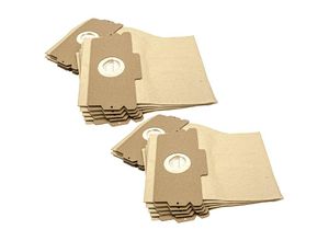 4065705670114 - Vhbw - 20x Staubsaugerbeutel kompatibel mit AEG Electrolux Vampyr 501 502 Staubsauger - Papier 12 15 27cm x 27cm Sandfarben