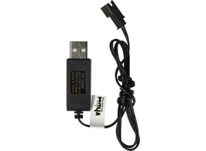 4065705698439 - Vhbw - USB-Ladekabel für RC-Akkus mit SM-2P-Anschluss RC-Modellbau Akkupacks - 60 cm 6 v