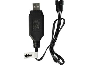 4065705698460 - Vhbw - USB-Ladekabel für RC-Akkus mit SM-4P-Anschluss RC-Modellbau Akkupacks - 60 cm 75 v