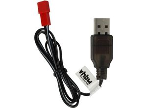 4065705698477 - Vhbw - USB-Ladekabel für RC-Akkus mit JST-Anschluss RC-Modellbau Akkupacks - 60 cm 36 v