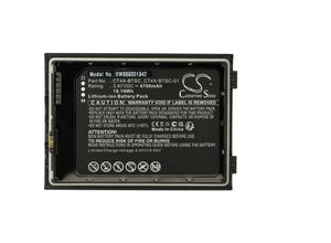 4065705703539 - Vhbw - Akku kompatibel mit Honeywell CT45 CT47 Mobilcomputer pda Scanner (4700 mAh 387 v Li-Ion)