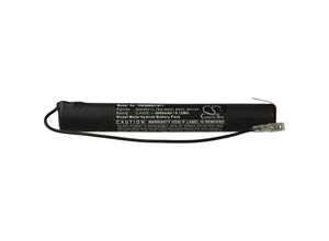 4065705703829 - Akku kompatibel mit Mackwell B902 2QQMH4-0LFT4 BT03162 BH164 2QQMH4-0-CP Fluchtweg Notfallbeleuchtung (3800 mAh 24 v NiMH) - Vhbw