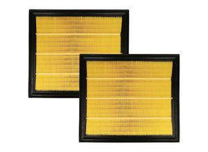 4065705707810 - Vhbw - Set 2x Flachfaltenfilter kompatibel mit Hako vc 800 w Staubsauger - Filterelement