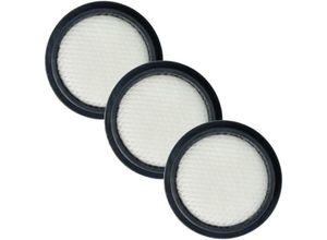 4065705708909 - Vhbw - 3x Vormotorfilter kompatibel mit Hoover Ultra Vortex MBC500 Matratzensauger Staubsauger - Motorschutzfilter Abwaschbar