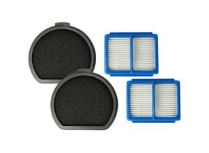 4065705709128 - Vhbw - Filter-Set kompatibel mit aeg QX9-1-ALRG QX9 QX9-1-40GG ASKQX9 Staubsauger - 4x Filter (Hauptfilter Vorfilter)