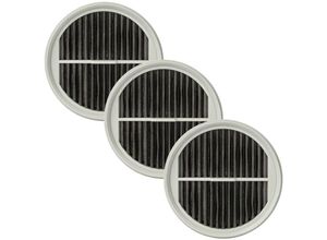 4065705712456 - Vhbw - Filterset 3x Staubsaugerfilter kompatibel mit Xiaomi Roidmi F8 Pro Staubsauger - Schmutzfilter Filtereinheit