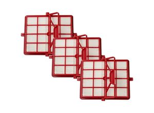 4065705712562 - 3x Staubsaugerfilter kompatibel mit Lux Intelligence S115 Staubsauger - HEPA-Aktivkohlefilter Rot Schwarz Weiß - Vhbw 4065705712562 - 3x Staubsaugerfilter kompatibel mit Lux Intelligence S115 Staubsauger - HEPA-Aktivkohlefilter Rot Schwarz Weiß - Vhbw