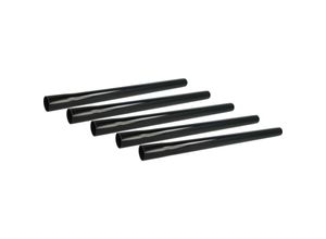 4065705716232 - Vhbw - 5x Universal Staubsaugerohr für Staubsauger - 32 mm Anschluss 50 cm lang Schwarz