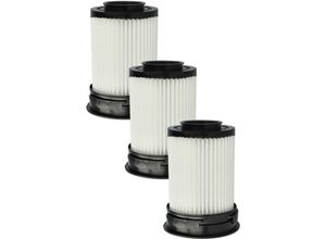 4065705720512 - Vhbw - 3x Staubsaugerfilter kompatibel mit Miele Triflex HX1 fsx Staubsauger - hepa Filter