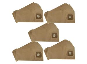 4065705724893 - vhbw 50x Staubsaugerbeutel kompatibel mit Kärcher T 10 1 T 10 1 Adv T101ecoefficiency DS 5300 Staubsauger - Papier 515cm x 23cm braun