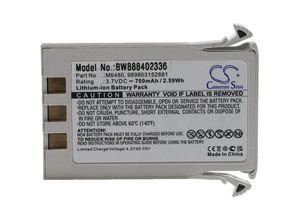 4065705798863 - Akku kompatibel mit Philips Expression MR200 Precess Blue Precess Wireless Module Medizintechnik (700mAh 37V Li-Ion) - Vhbw