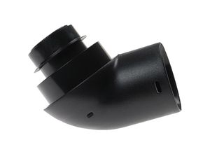 4065705946592 - Schlauch-Adapter kompatibel mit Bosch Silence Staubsauger Staubsaugerschlauch - Anschlussadapter Schwarz - Vhbw