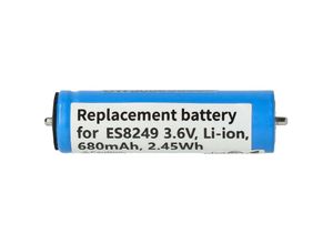 4065705959318 - Akku kompatibel mit Panasonic ES-LV6N ES-LT5N ES-LT7N Rasierer (680 mAh 36 v Li-Ion) - Vhbw