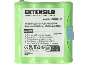 4065705997921 - Akku Ersatz für Switel BP-40 BP40 für Funkgerät Walkie Talkie (800mAh 48V NiMH) - Extensilo