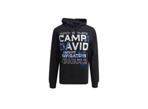 4065741028900 - Camp David Herren Hoody schwarz - Gr M