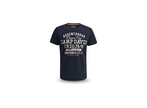 4065741033171 - Camp David T-Shirt RH O neck 1 2 Gr M navy