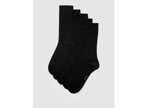 4065807375504 - Socken mit elastischem Rippenbündchen im 5er-Pack