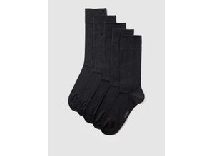 4065807375528 - Socken mit elastischem Rippenbündchen im 5er-Pack