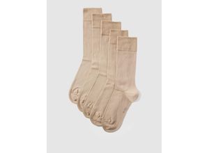 4065807387194 - Socken mit elastischem Rippenbündchen im 5er-Pack