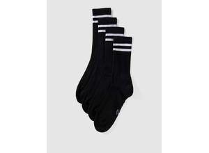 4065807560504 - Socken mit Kontraststreifen im 4er-Pack