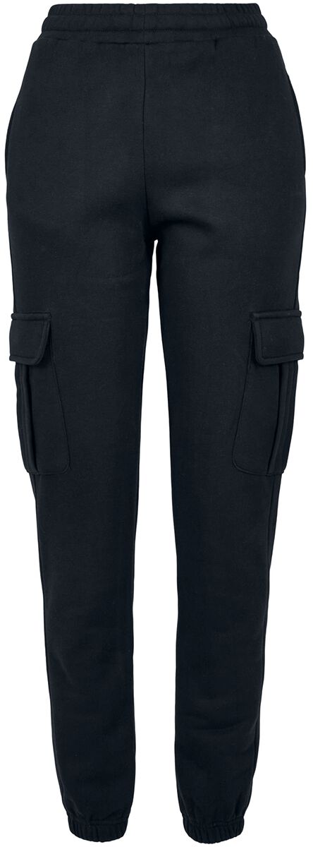 4065812012807 - Ladies High Waist Cargo Sweat Pants Stoffhose schwarz in XL 4065812012807 - Ladies High Waist Cargo Sweat Pants Stoffhose schwarz in XL