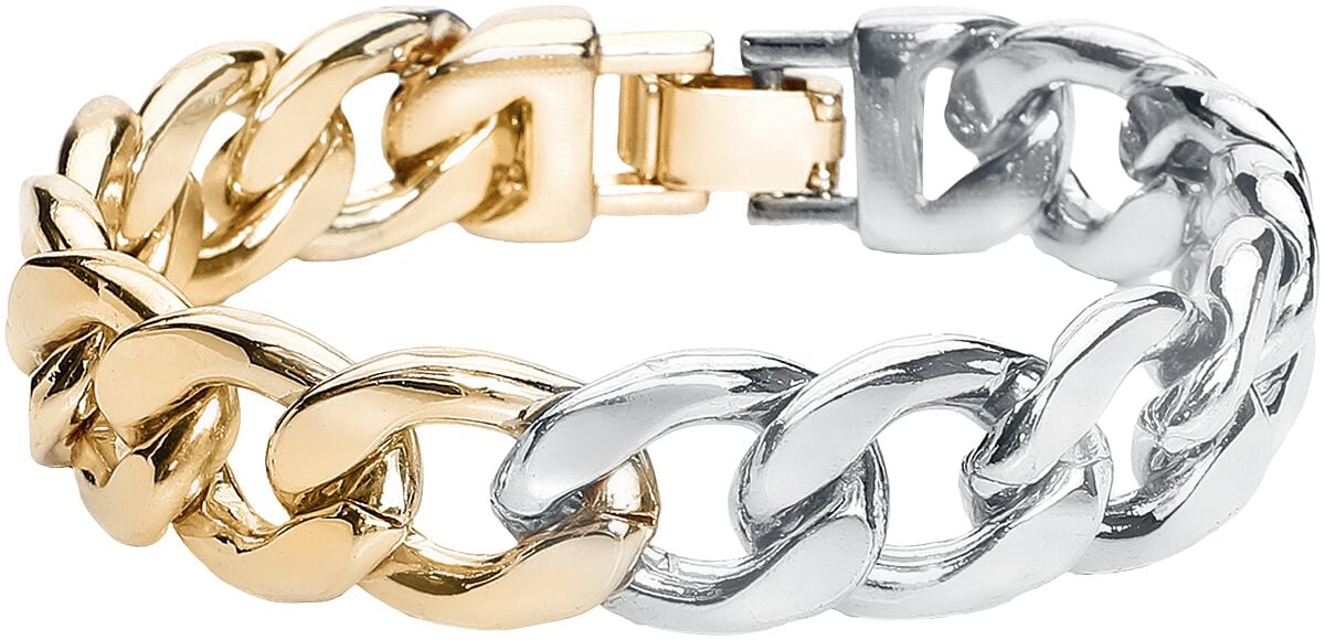 4065812047823 - Heavy Two-Tone Bracelet Armband silberfarben 4065812047823 - Heavy Two-Tone Bracelet Armband silberfarben
