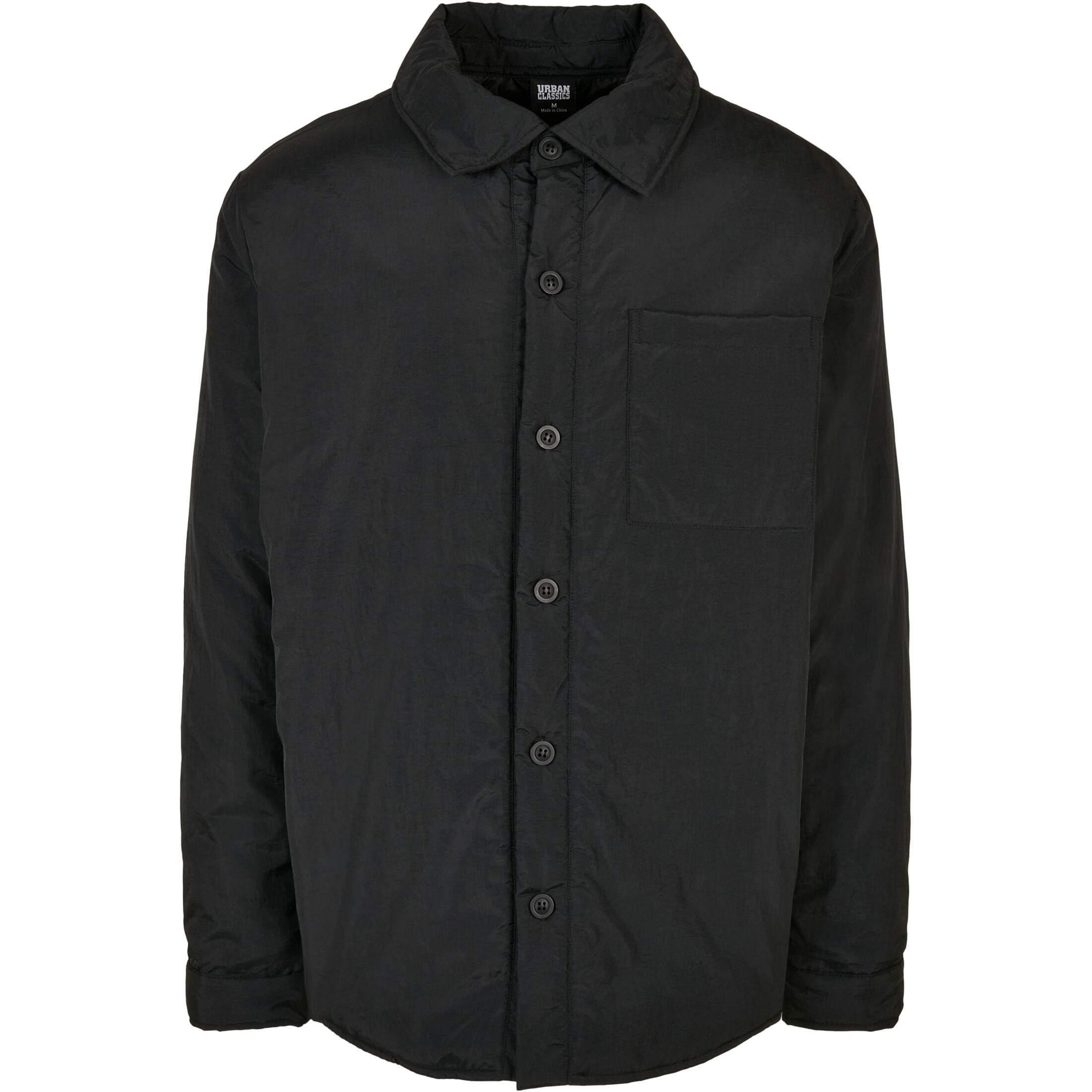 4065812054517 - Gepolsterte Hemdjacke aus Nylon Urban Classics