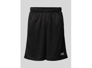 4065812151223 - Sweatshorts mit Label-Stitching