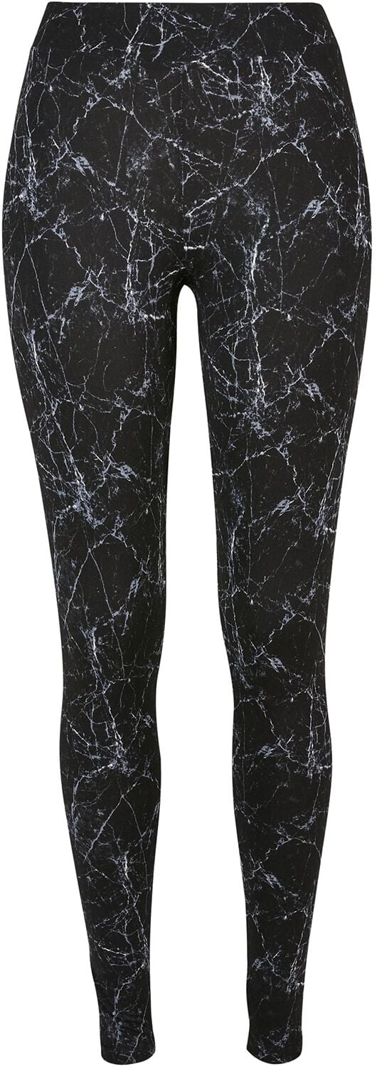 4065812189813 - Ladies Soft AOP Leggings Leggings schwarz in L