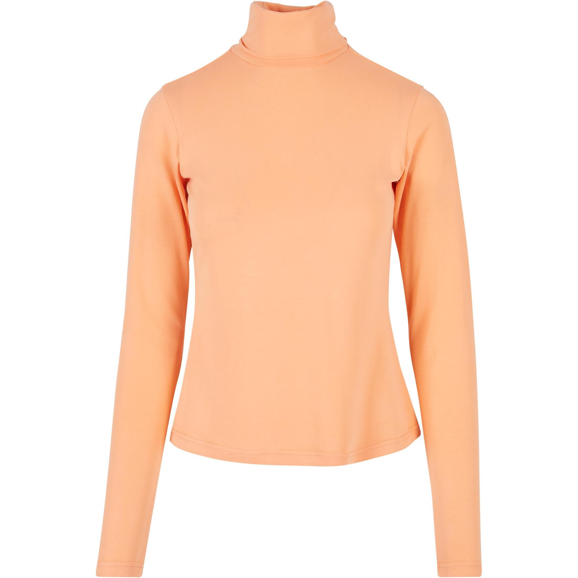 4065812237620 - Sweatshirt mit langen Ärmeln und Rollkragen aus Modal Damen Urban Classics