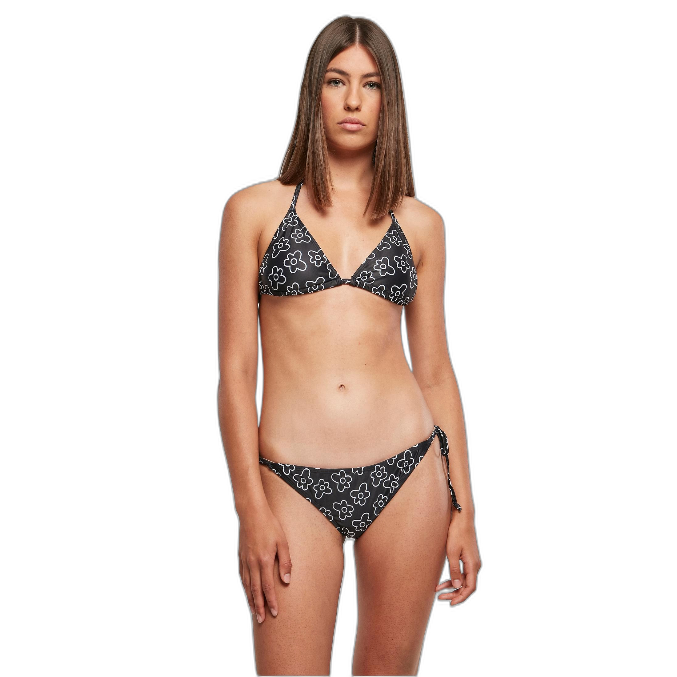 4065812398307 - Bikini mit Dreiecksmuster Damen Urban Classics