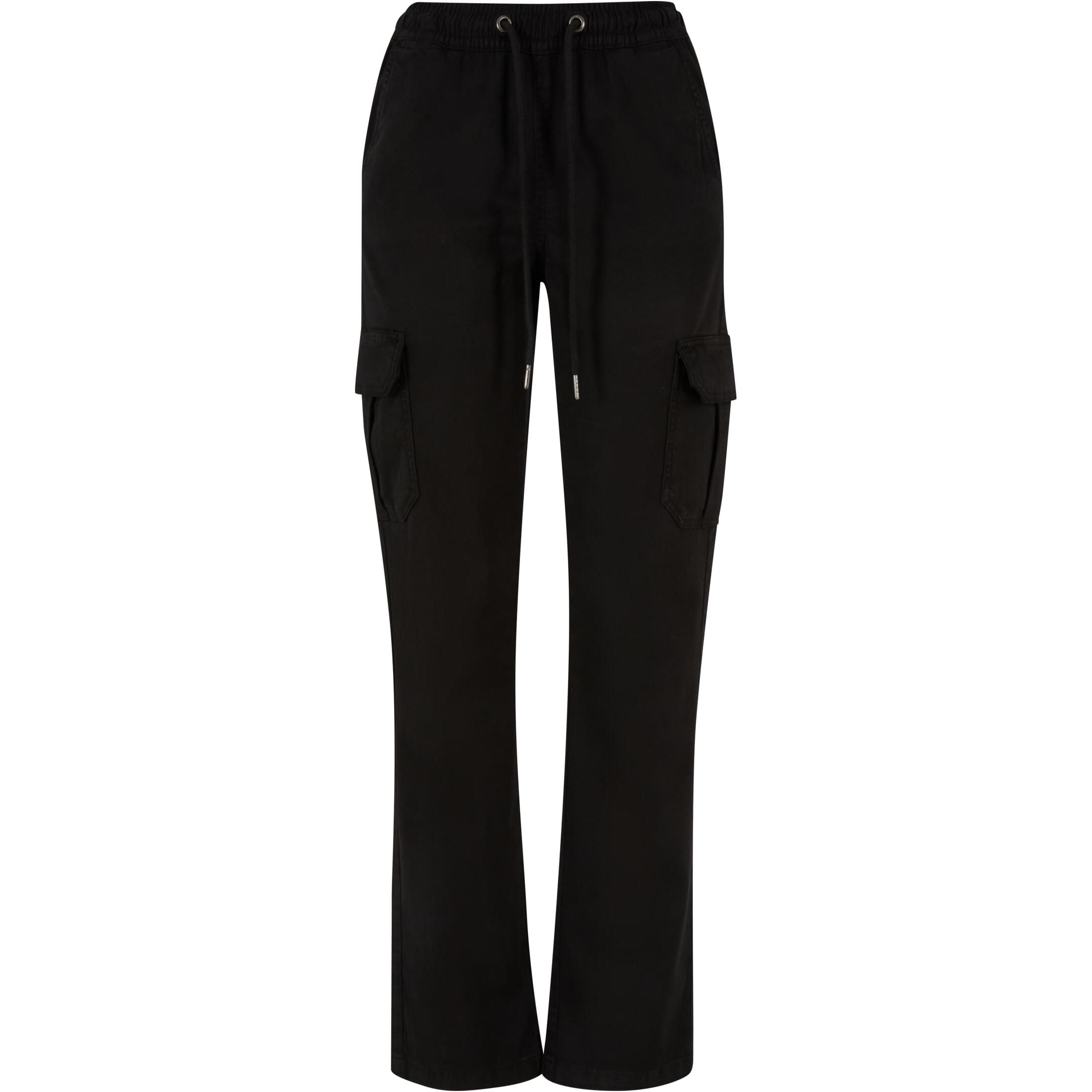 4065812595966 - Cargohose mit hoher Taille Damen Twill