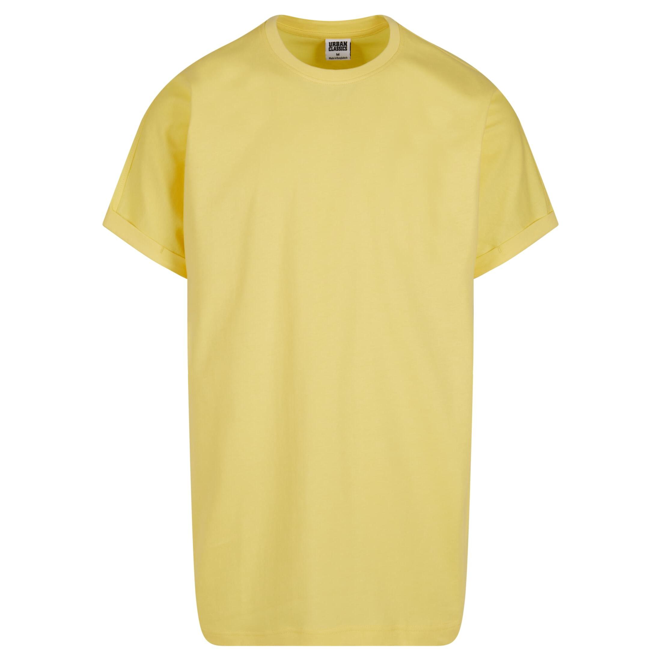 4065812605955 - T-Shirt mit Aufschlag in langer Form Urban Classics