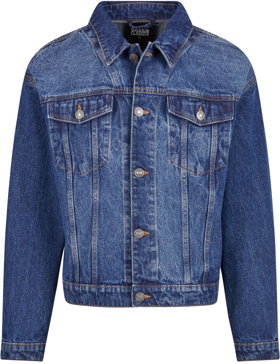 4065812611420 - Heavy Ounce Boxy Denim Jacket Jeansjacke blau in S