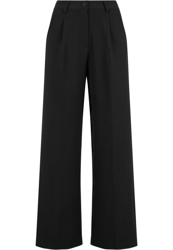 4065812665270 - Ladies Wide Leg Trousers Stoffhose schwarz in W27L32