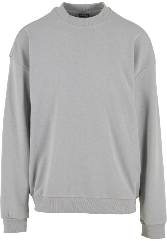 4065812673145 - Light Terry Crew Sweatshirt hellgrau in L